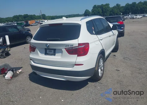 2014 BMW X3 xDrive28I from USA, damaged, VIN 5UXWX9C56E0D39677